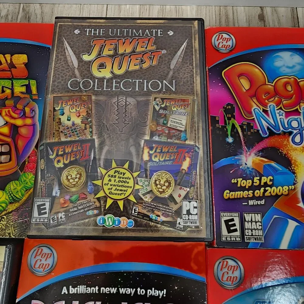 PC CD ROM Games Lot of 6